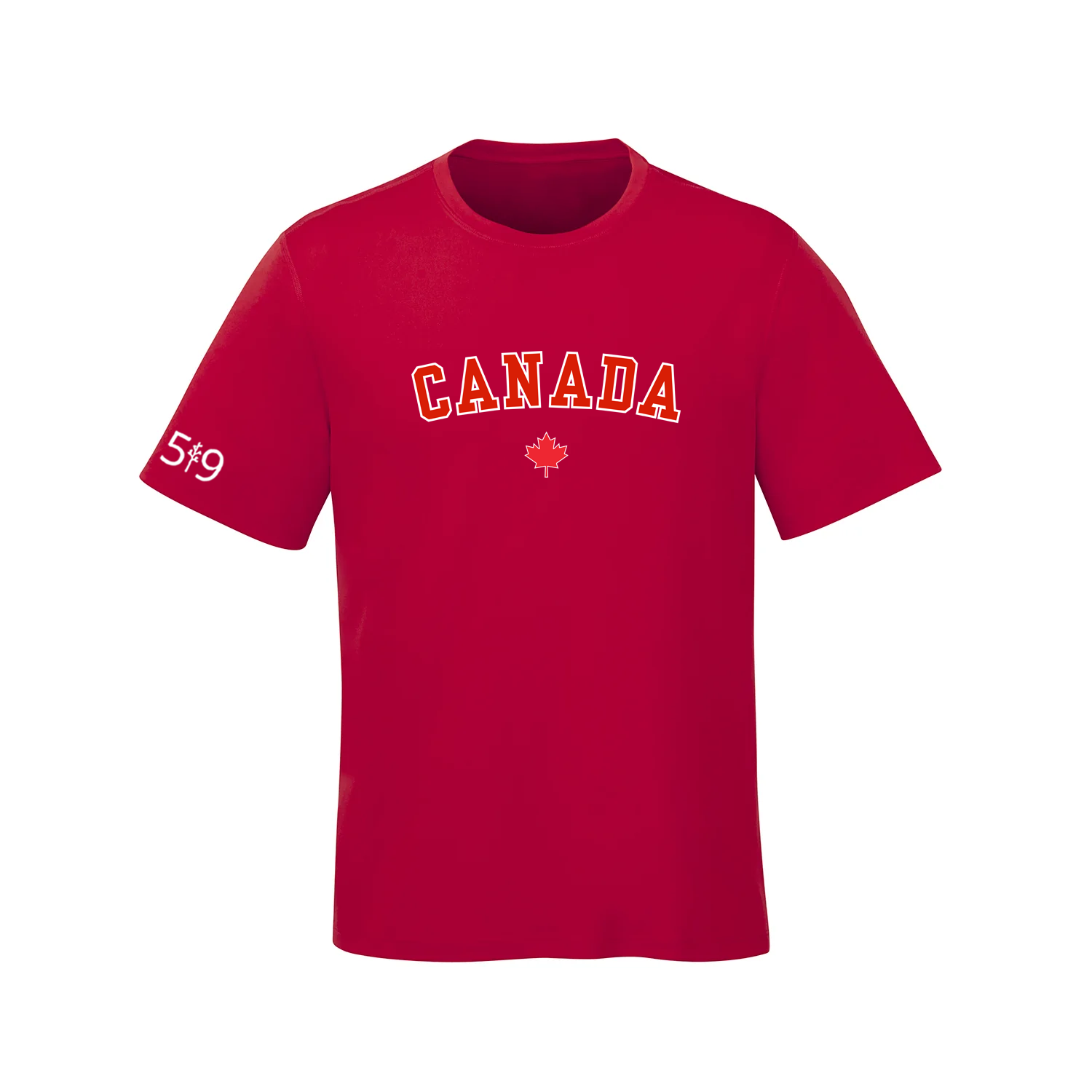T-SHIRT DE L'ÉQUIPE UNIVERSITAIRE DU CANADA (ENFANTS)