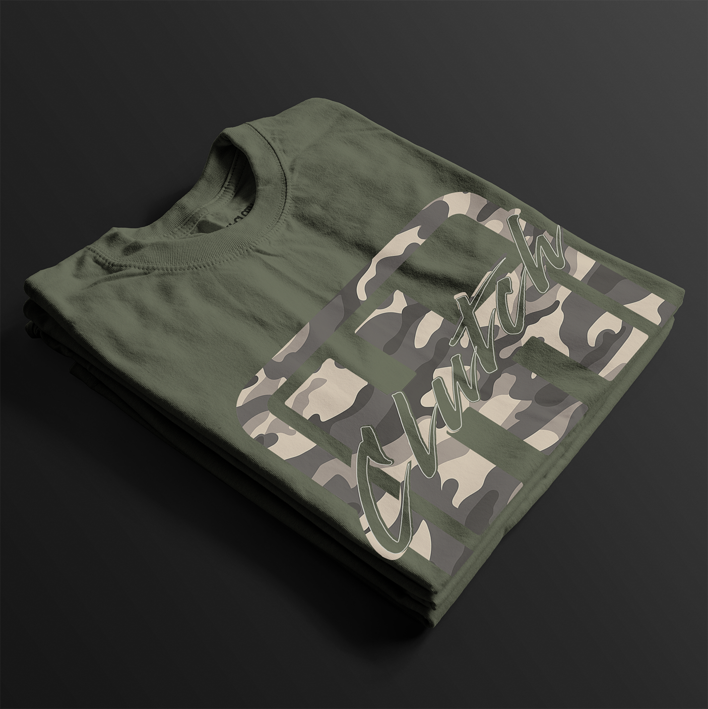 T-shirt imprimé camouflage automobile Clutch Clothing | Homme et femme (unisexe)