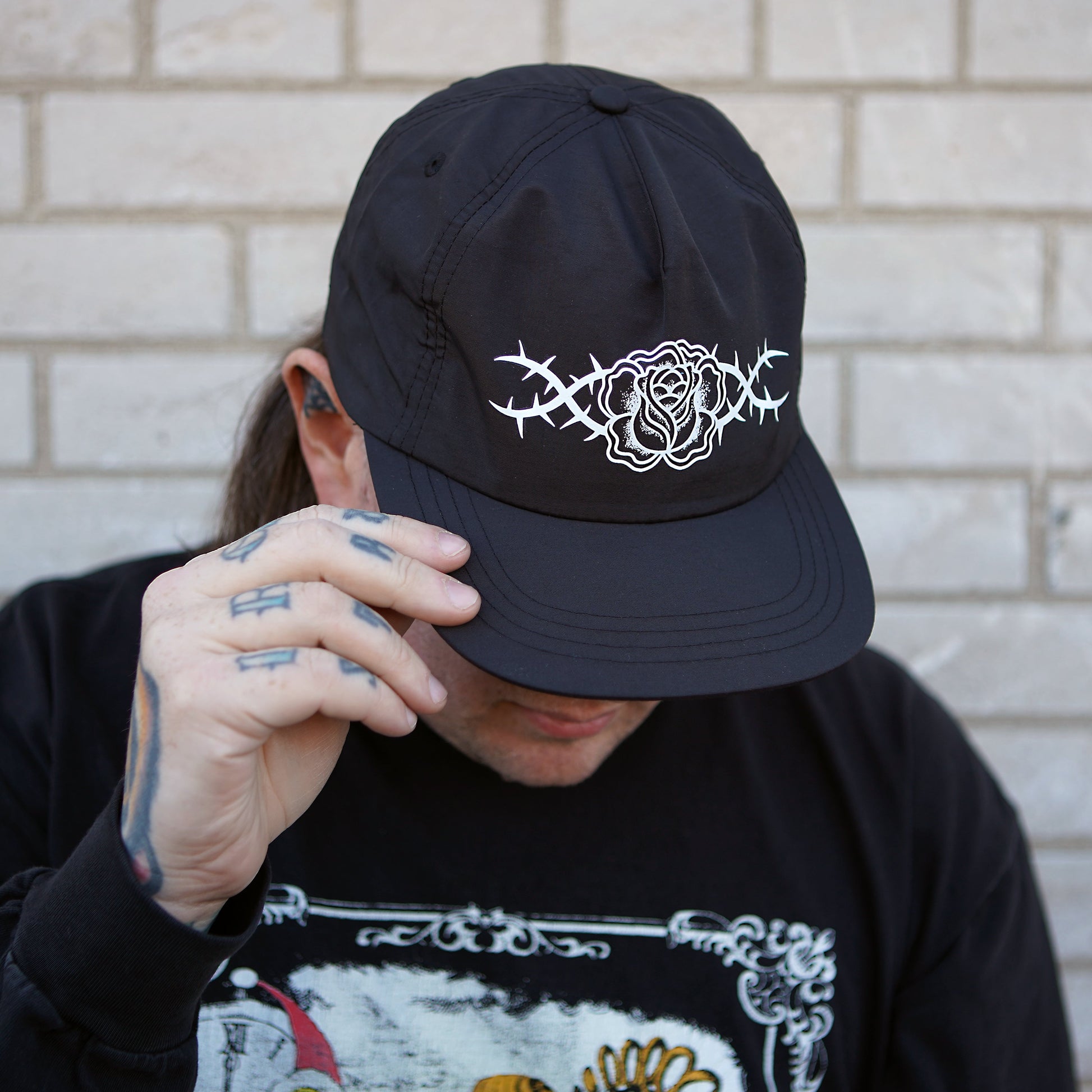 Chapeau en nylon Couronne d'épines