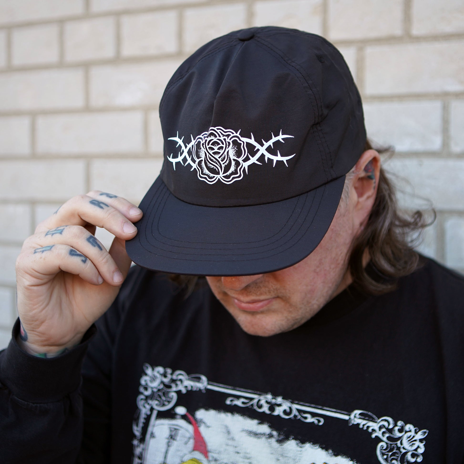 Chapeau en nylon Couronne d'épines