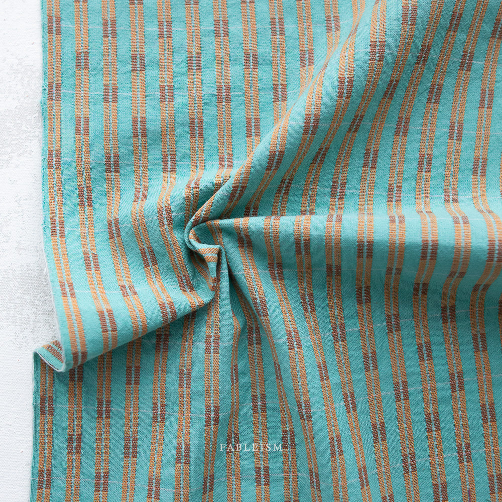 Fableism Canyon Springs - Formation in Turquoise, 1/4 yard