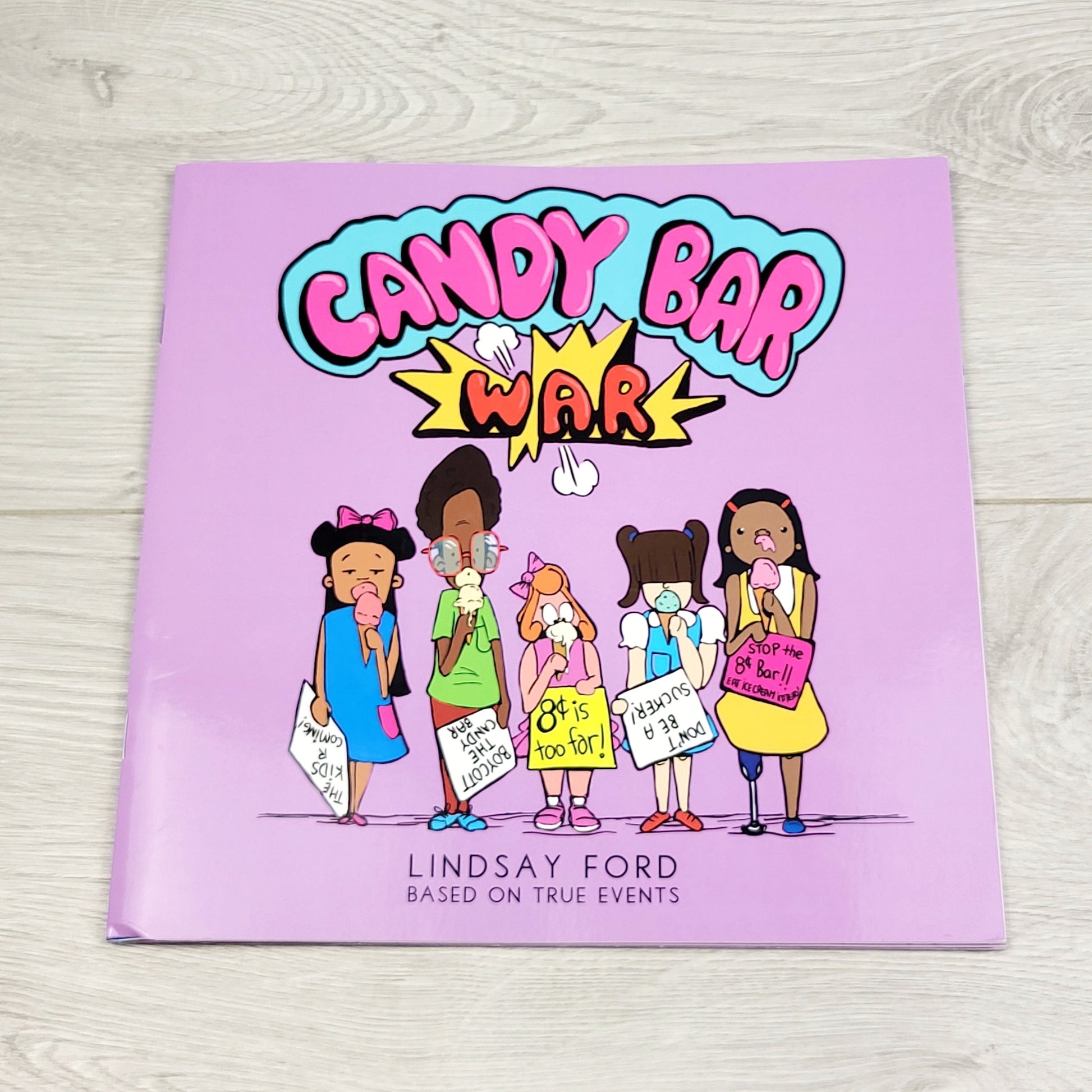HCRW1 - Candy Bar War. Soft cover book by Nanaimo-based author. 🍁