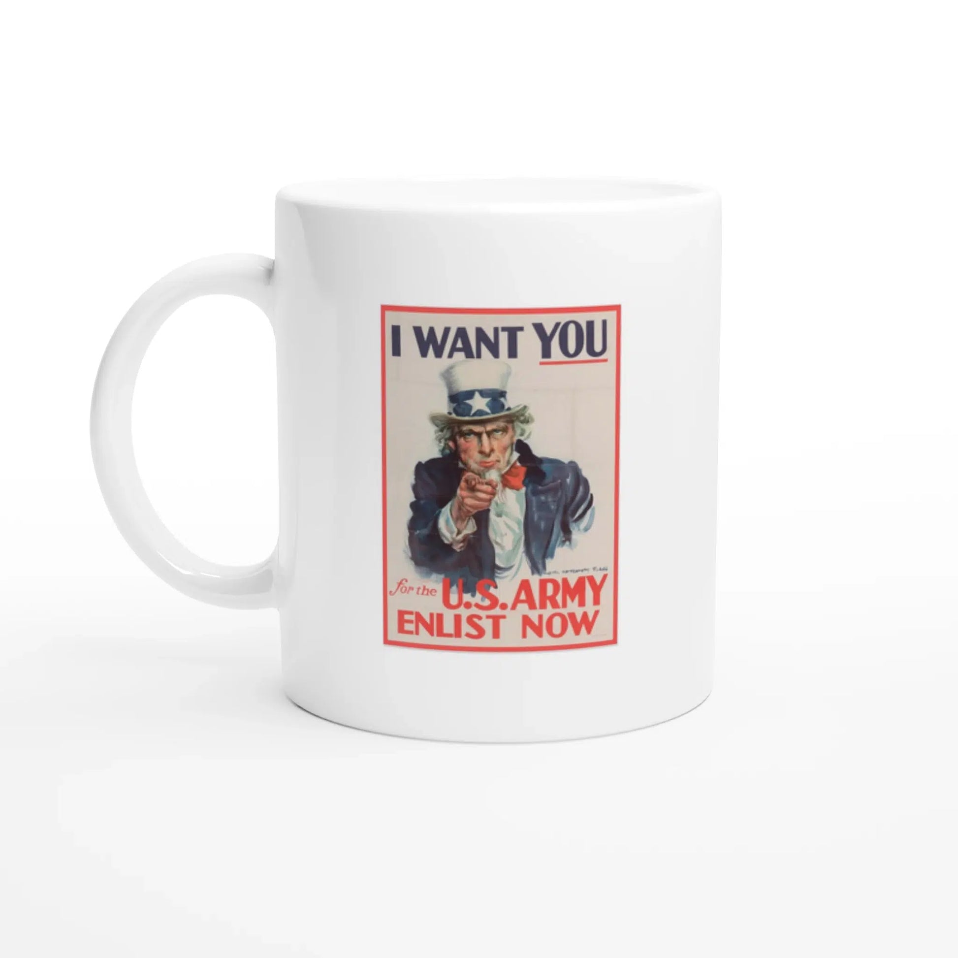 Tasse avec affiche « Je te veux »