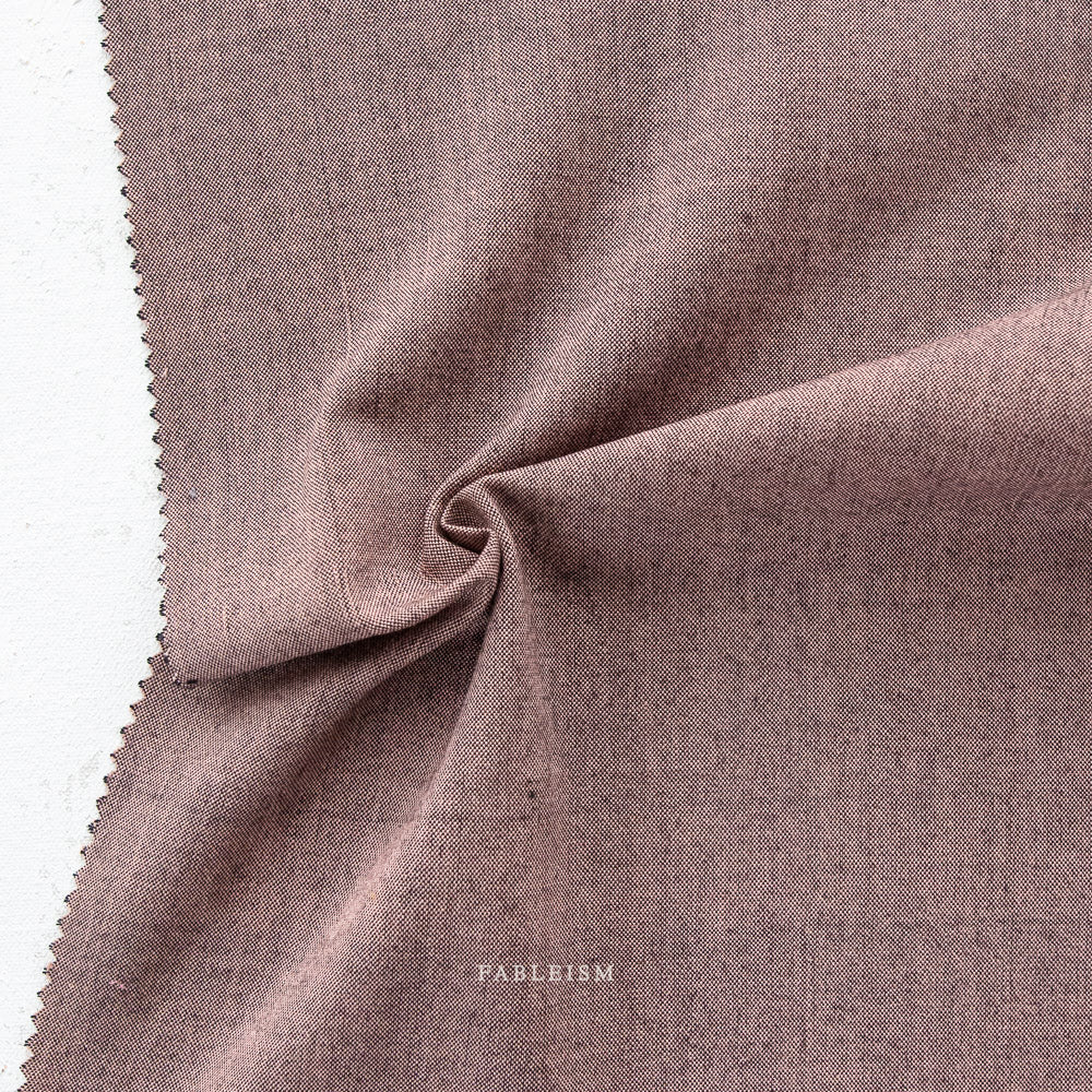 Fableism Everyday Chambray - Nocturne - Quartz, 1/4 yard