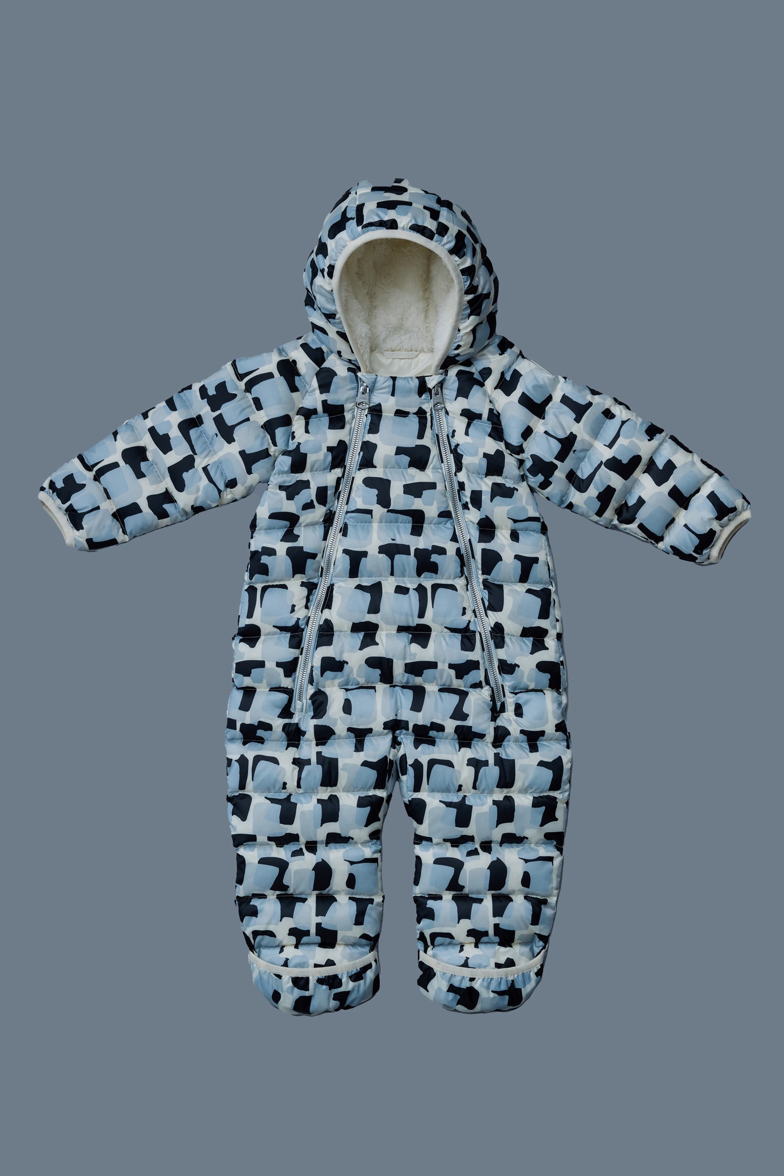 BAMBI-NV Combinaison de neige en duvet recyclé lavable pour bébé (3-24 mois)