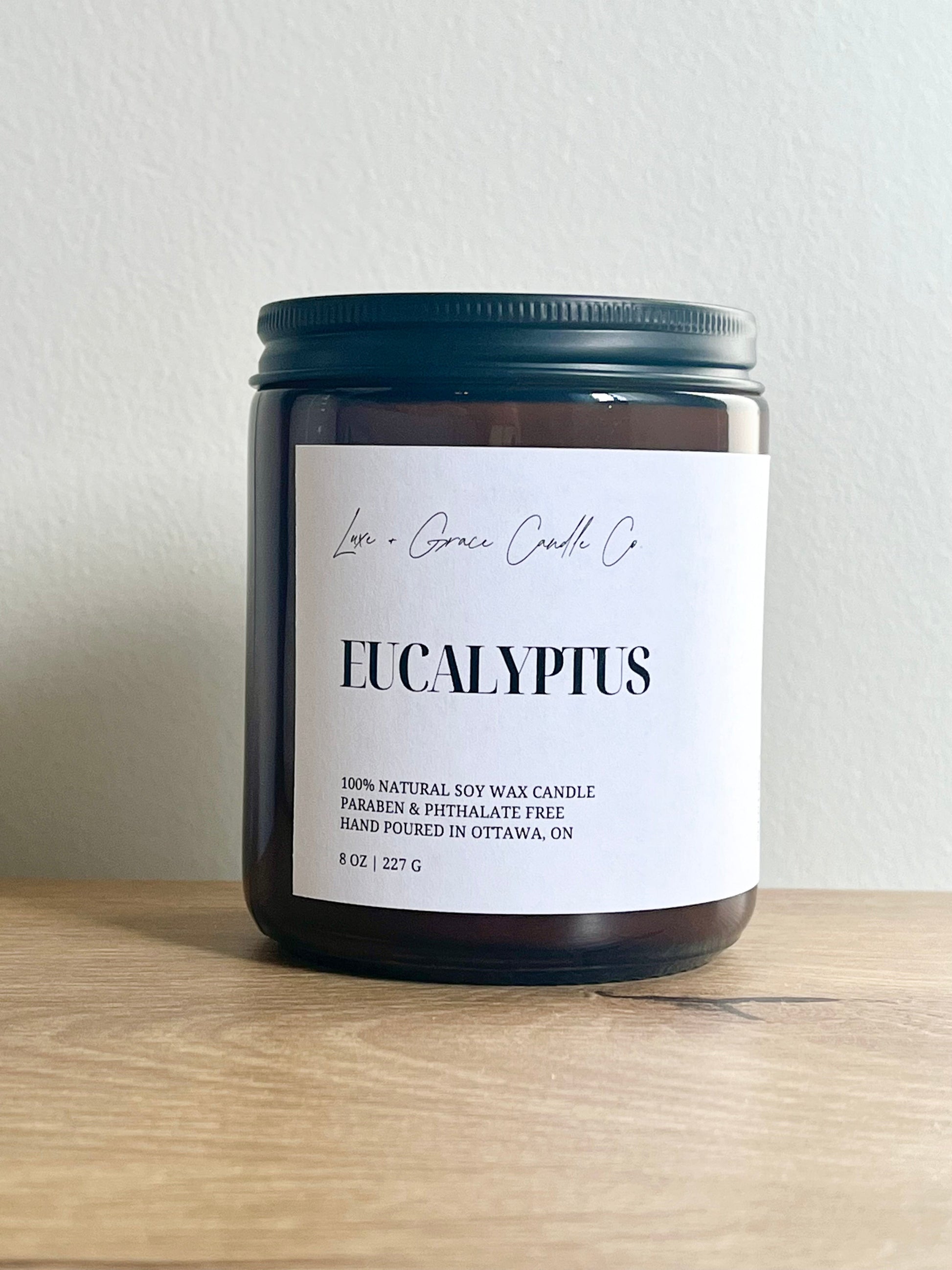 Bougie à l'eucalyptus *MEILLEURE VENTE* - Cire de soja