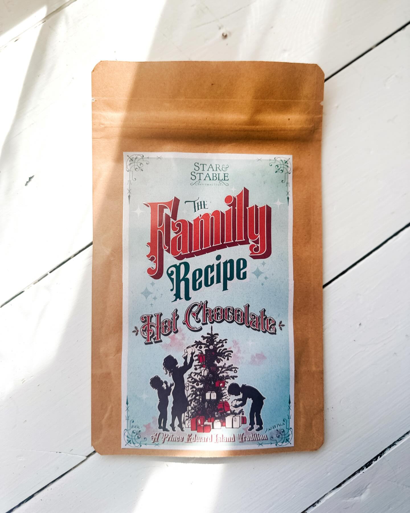 Chocolat chaud recette familiale, paquet de 2 portions