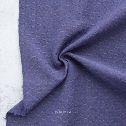 Fableism Forest Forage - Honeycomb in Iris, 1/4 yard