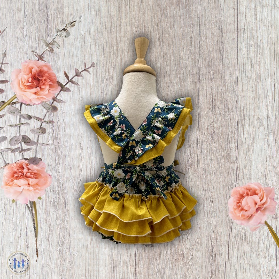 Cecillia Ruffle Romper