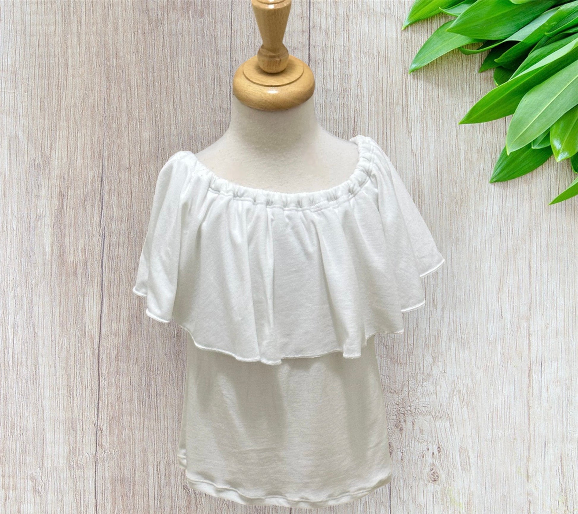 Haut à volants Eliana