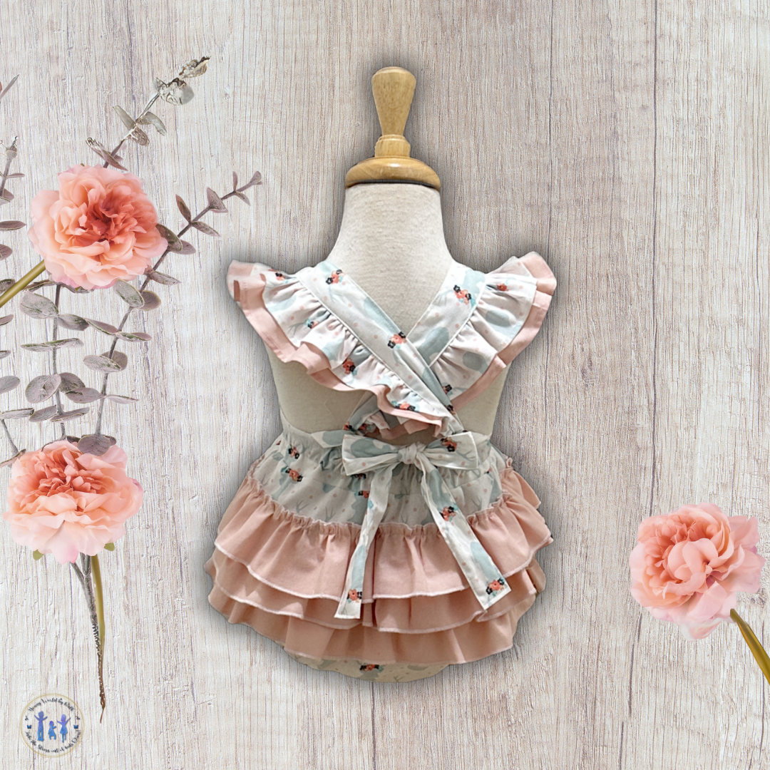 Cecillia Ruffle Romper