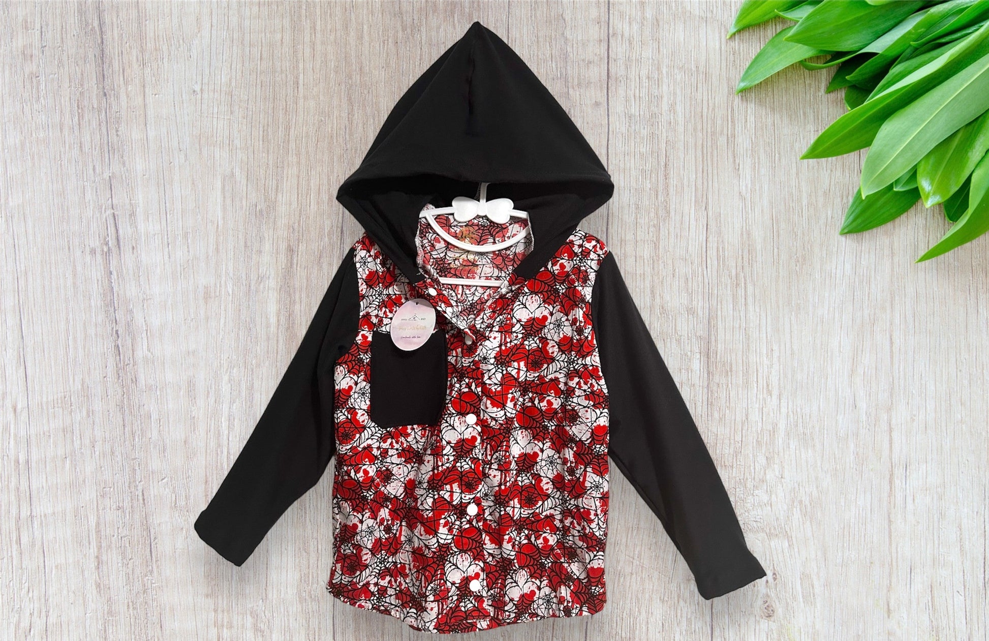 Chemise à capuche Rafa : édition Halloween