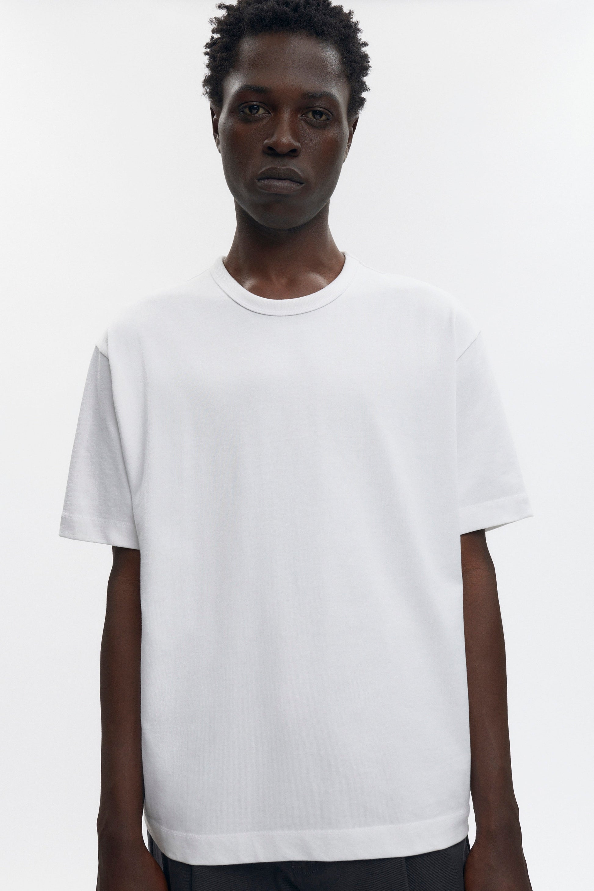 T-shirt Box Crew poids lourd pour homme