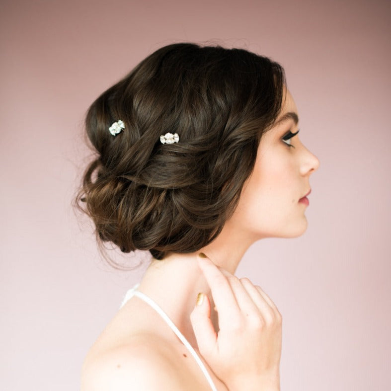BARBEL Crystal Bridal Hair Pins