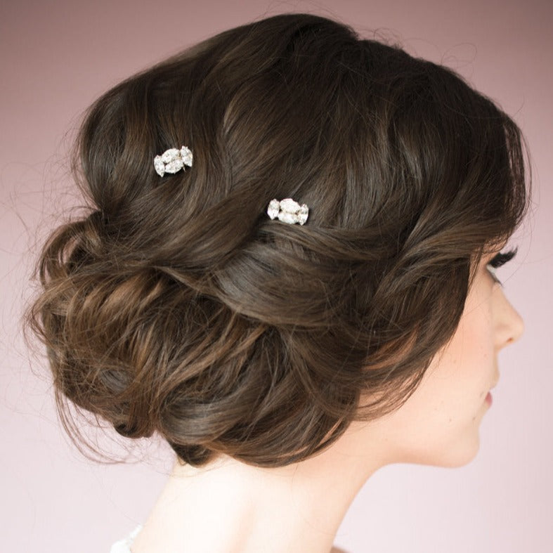 BARBEL Crystal Bridal Hair Pins