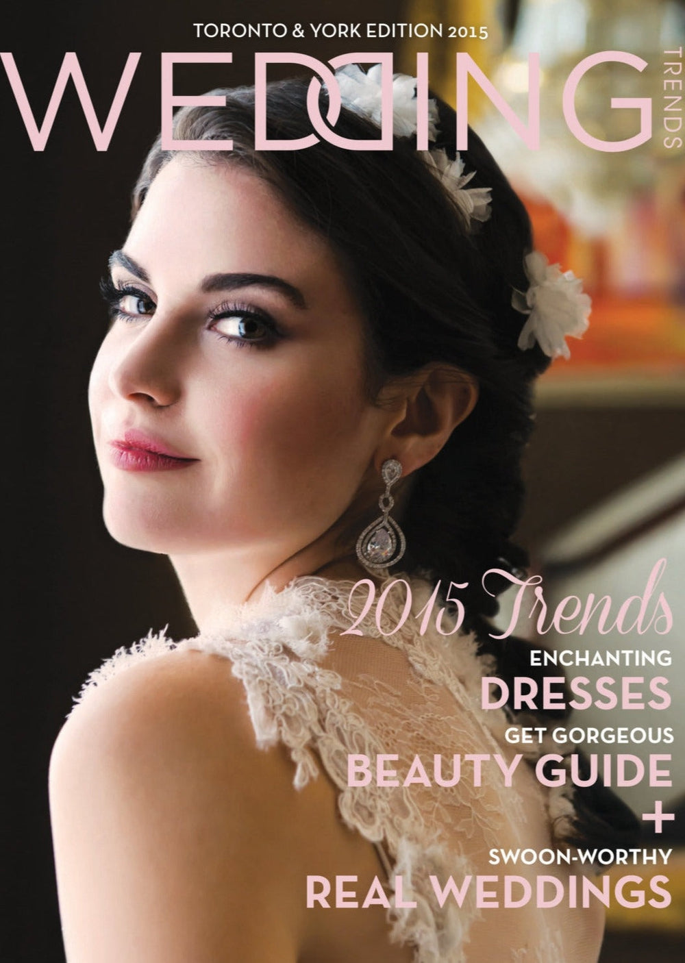 ARIEL Silk Flower Bridal Hair Vine