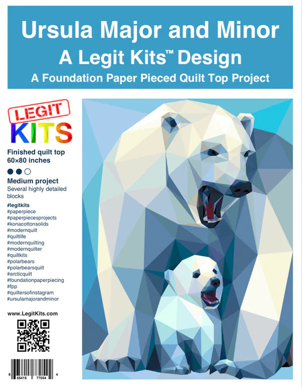 LEGIT KITS, Ursula Major & Minor Pattern