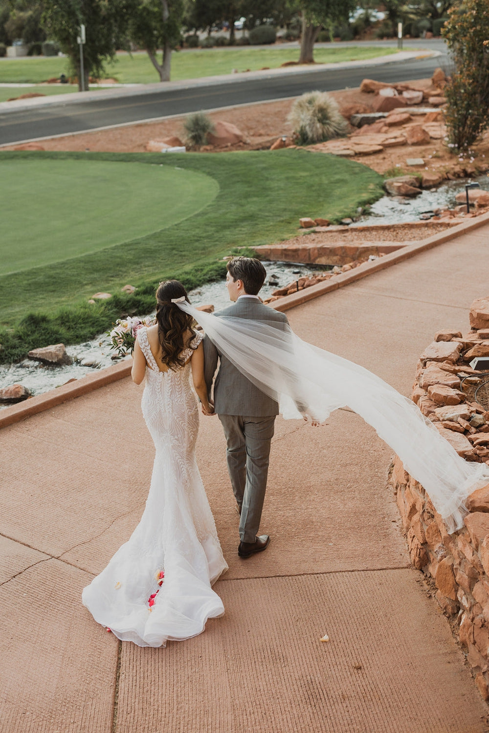 ELLA Silk Bridal Hair Bow Clip