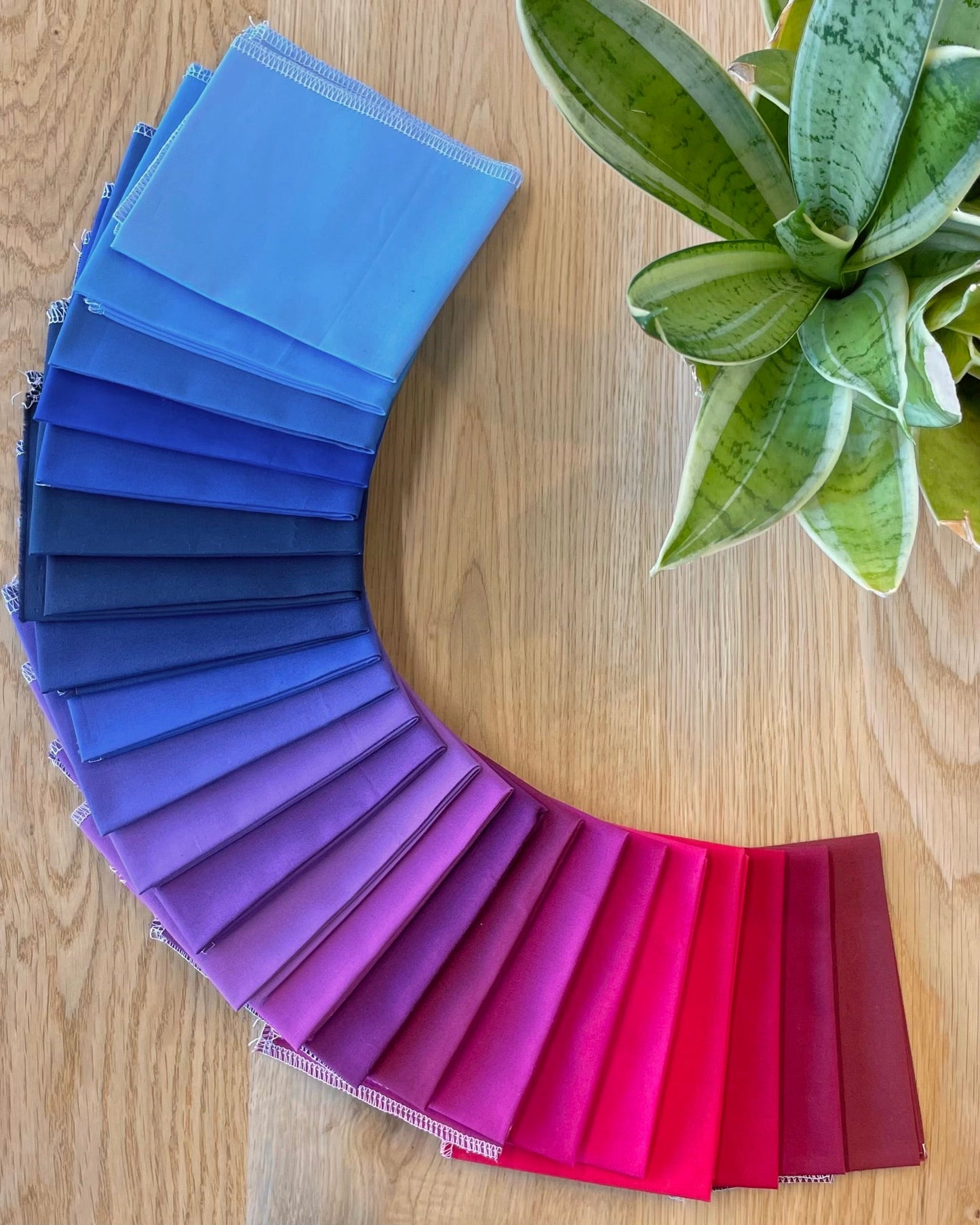 Ombre Puff Quilt Kit - Tea Towel Version