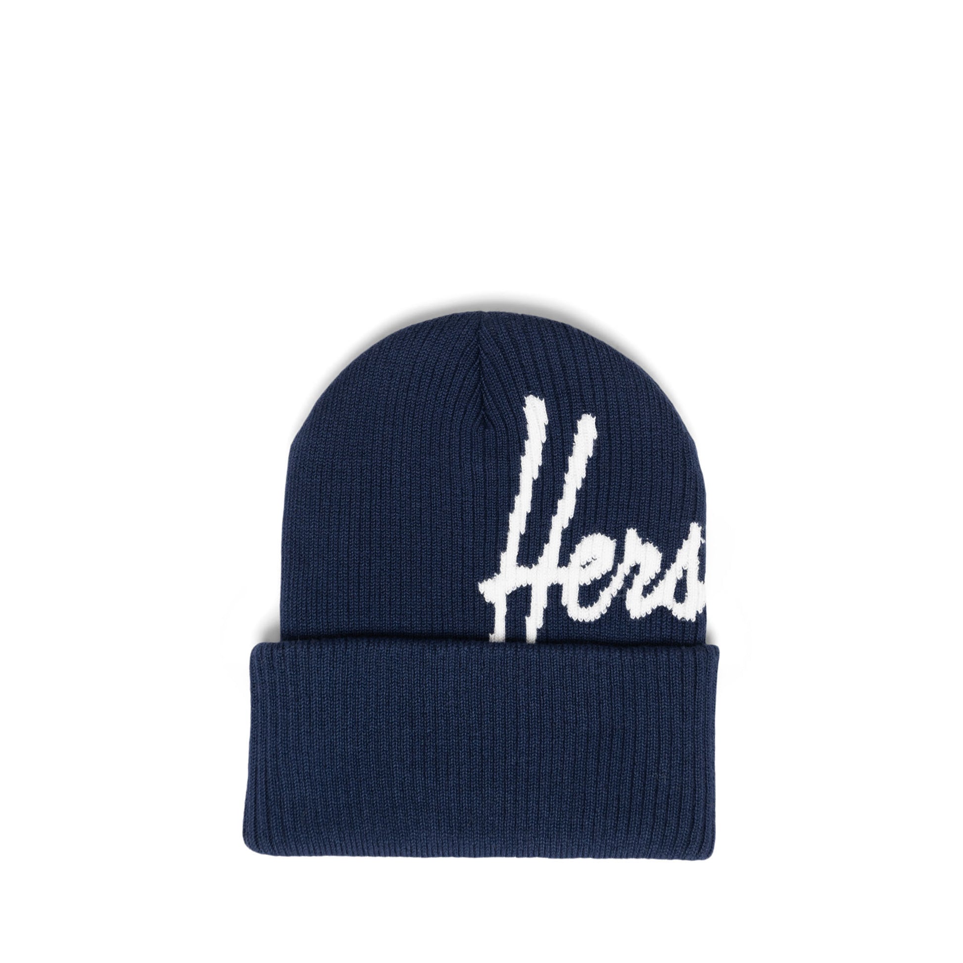 Elmer Script Ribbed Beanie