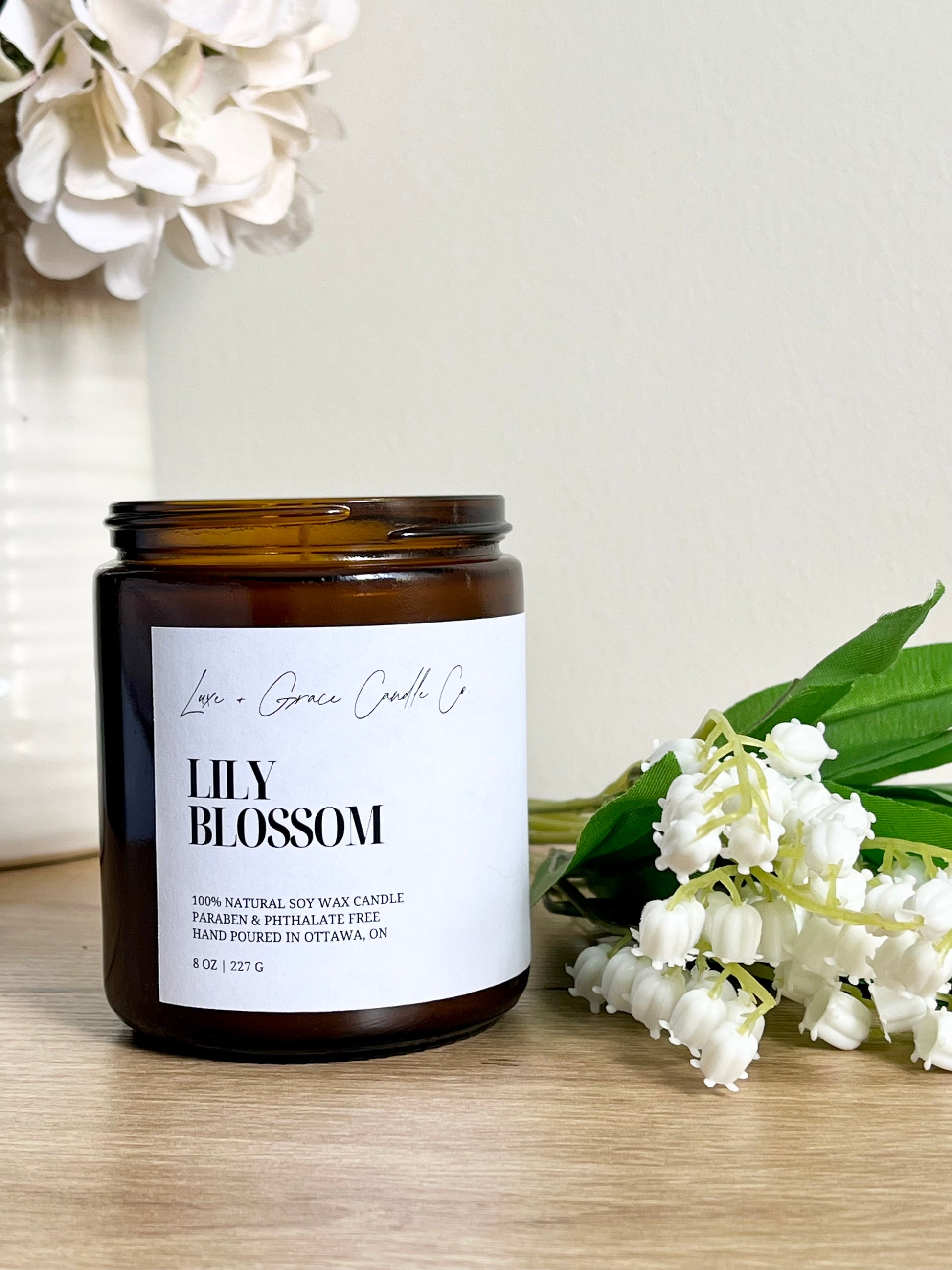 Fleur de lys - Bougie en cire de soja