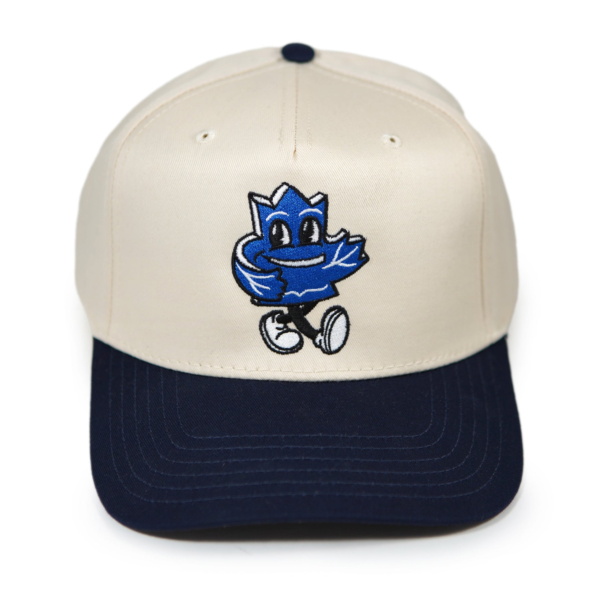 Chapeau bicolore à feuille d'érable