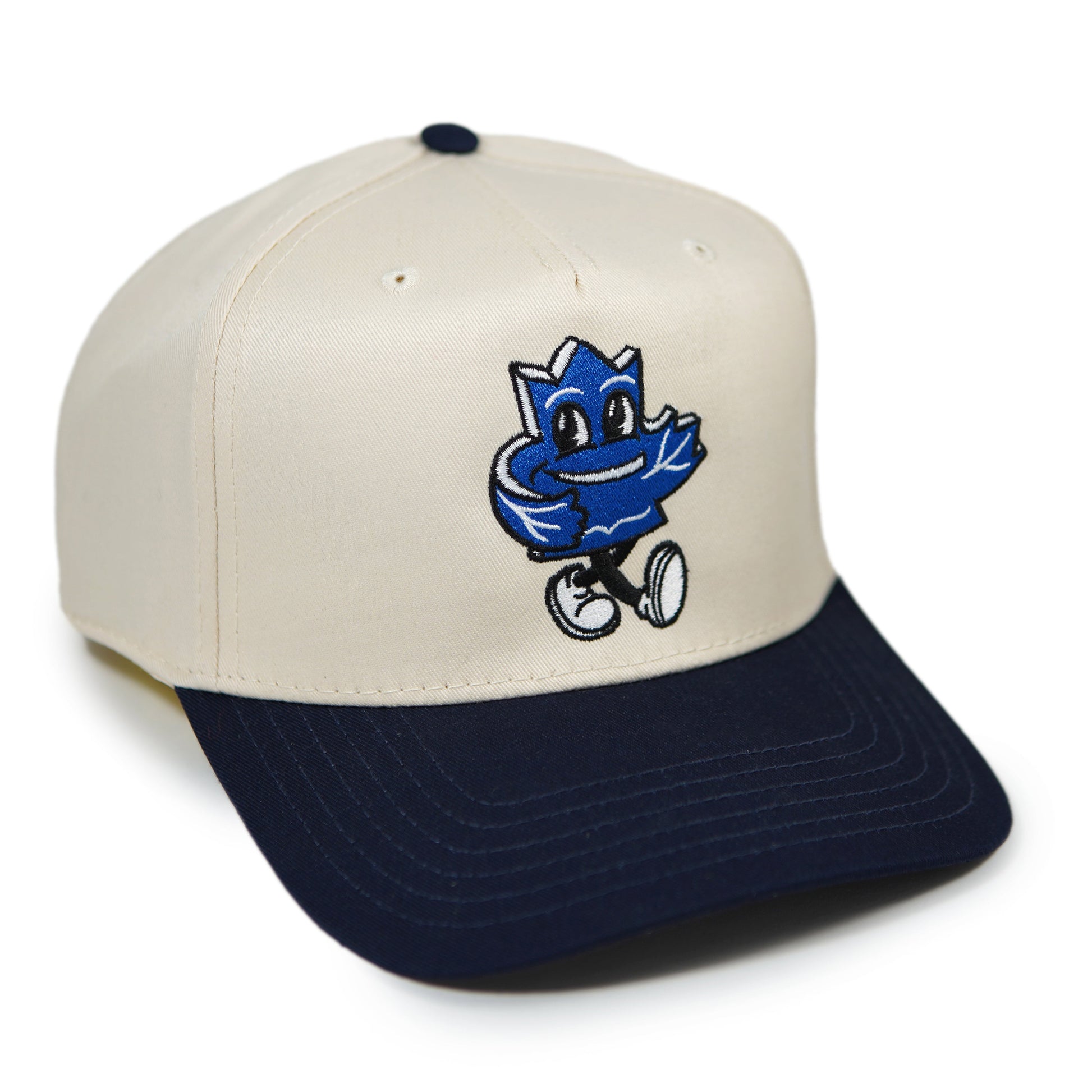 Chapeau bicolore à feuille d'érable