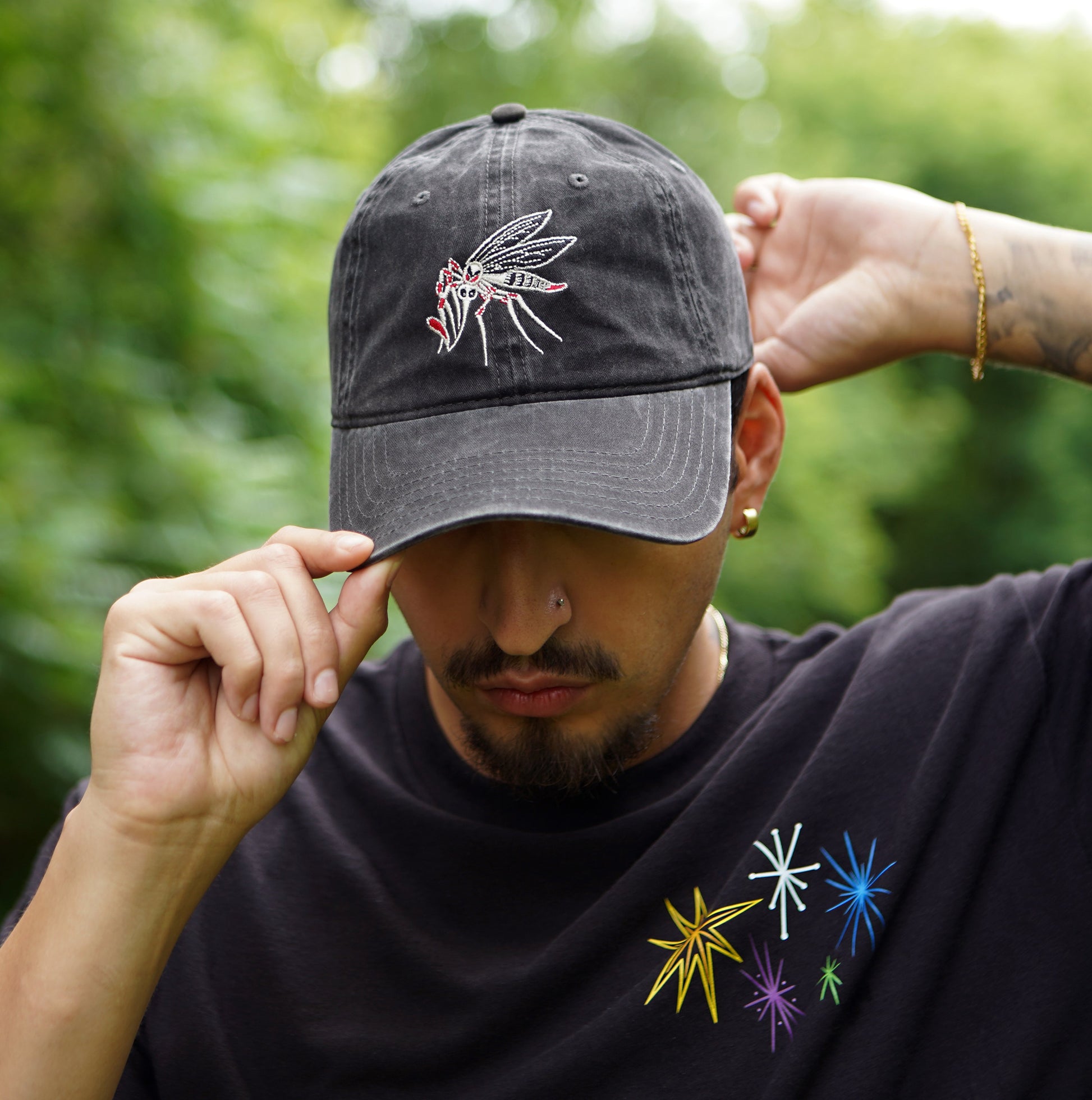 Chapeau de papa anti-moustique