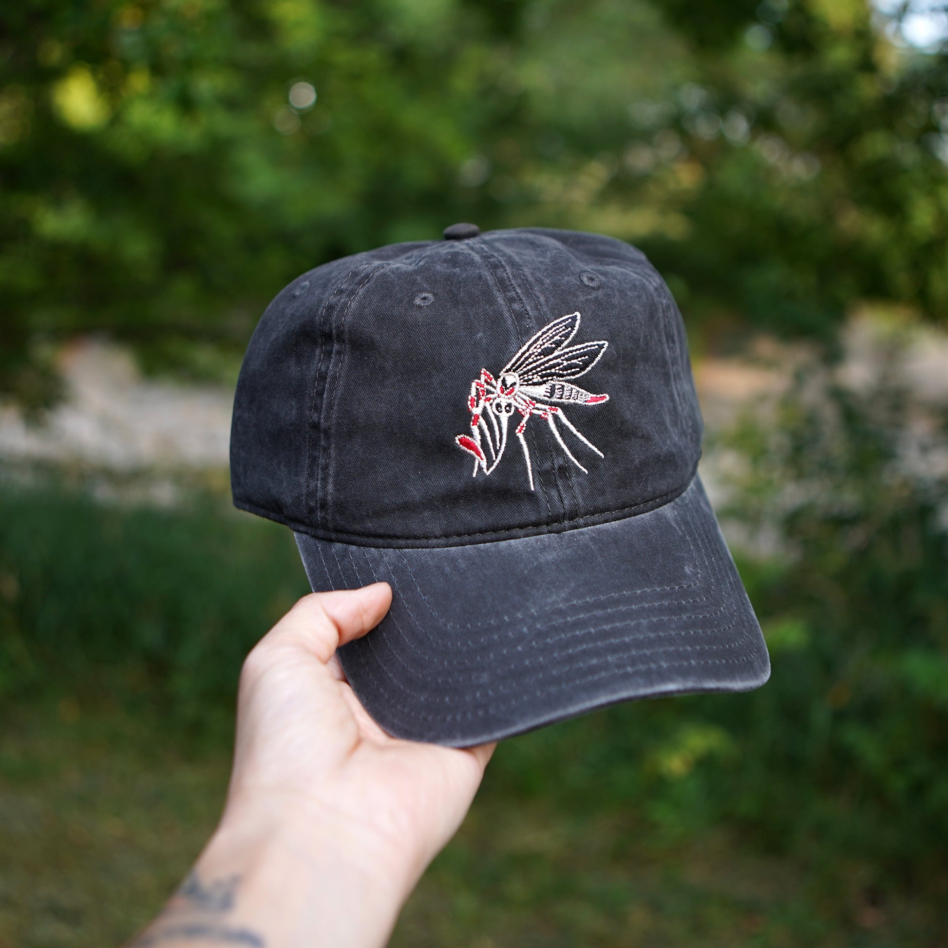 Chapeau de papa anti-moustique