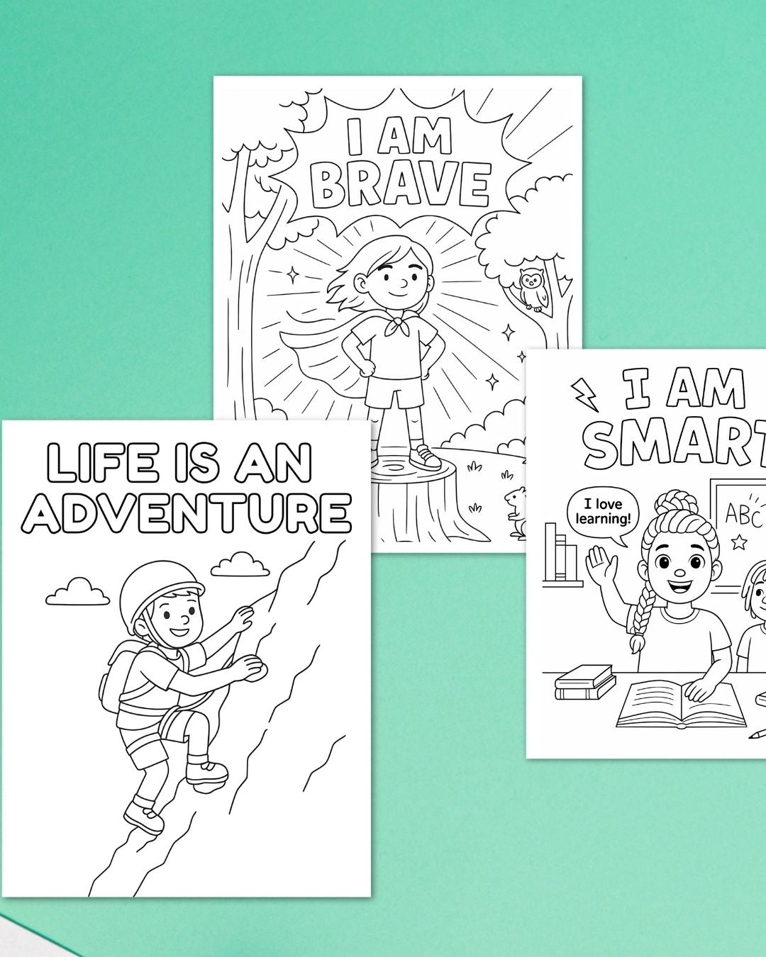 "My Feelings Matter!" Affirmation and Activity Colouring Book