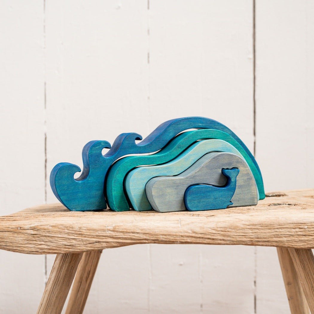 Empileur emboîtable - Baleine