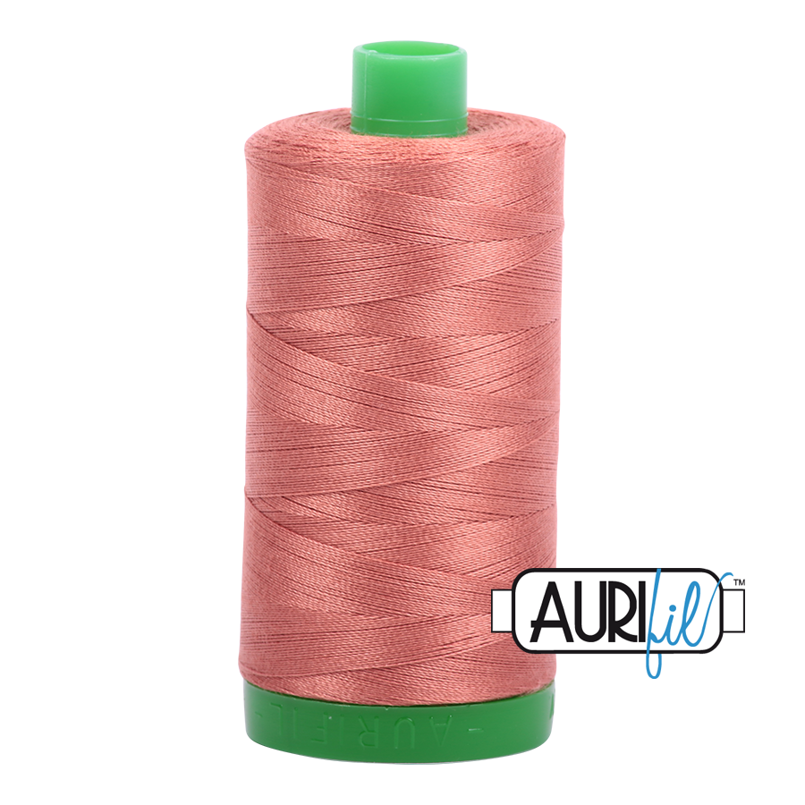 Aurifil Thread - Cinnabar 6728 - 40wt