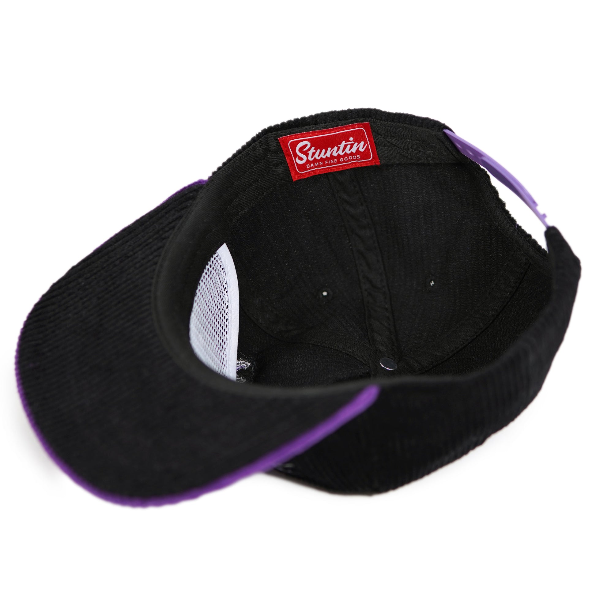 Chapeau en velours côtelé Raven