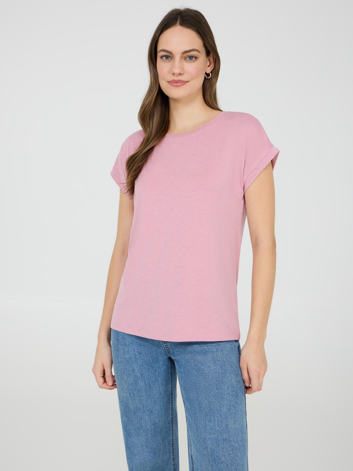 Cuffed Dolman Sleeve Top