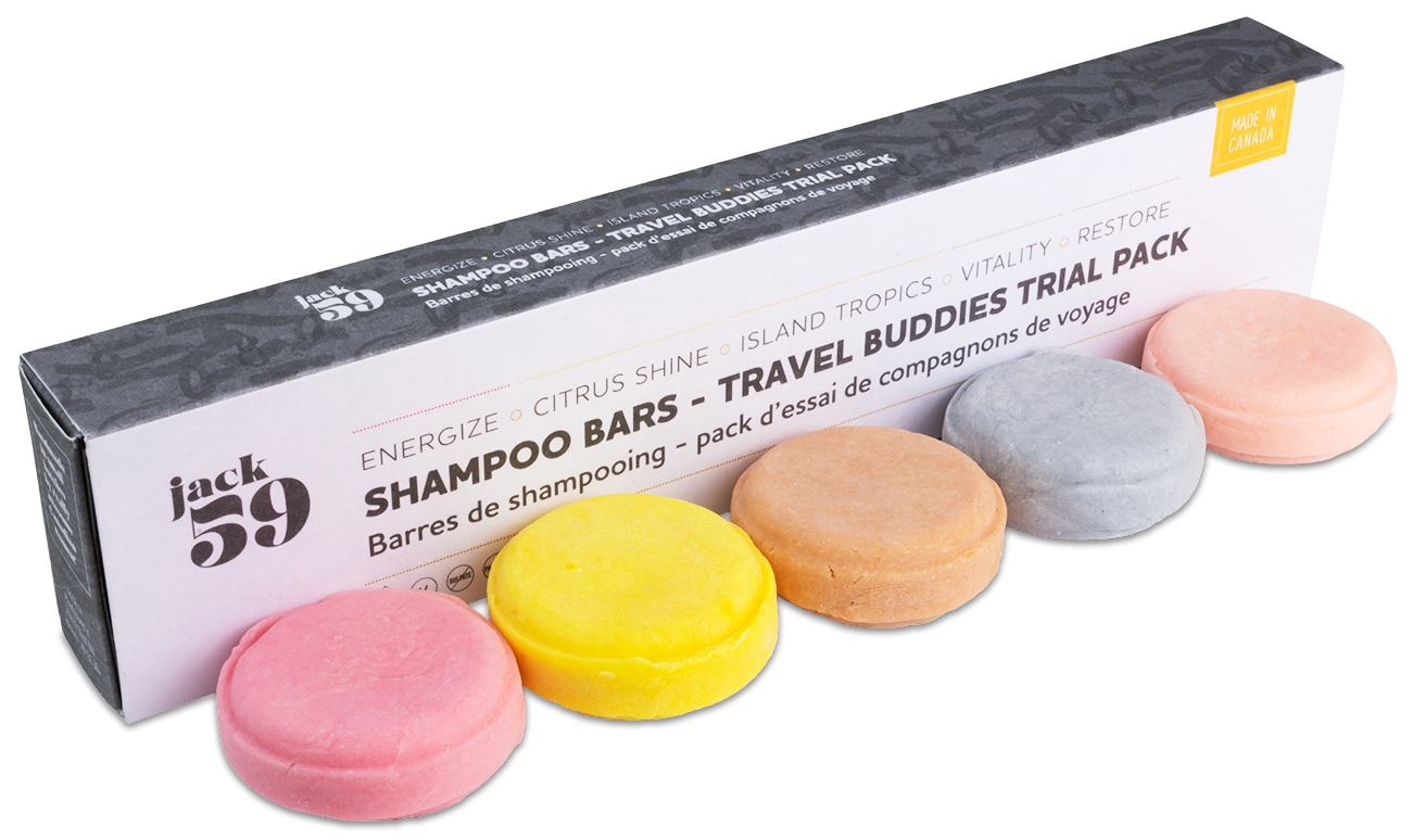 Shampoo Bars - Travel Buddies Trial Pack