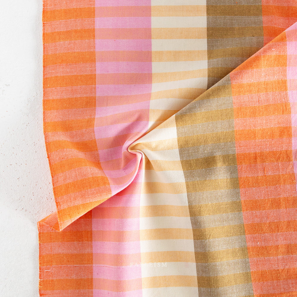 Fableism Swedish Holiday - Midsommar Maja Stripe; 1/4 yard