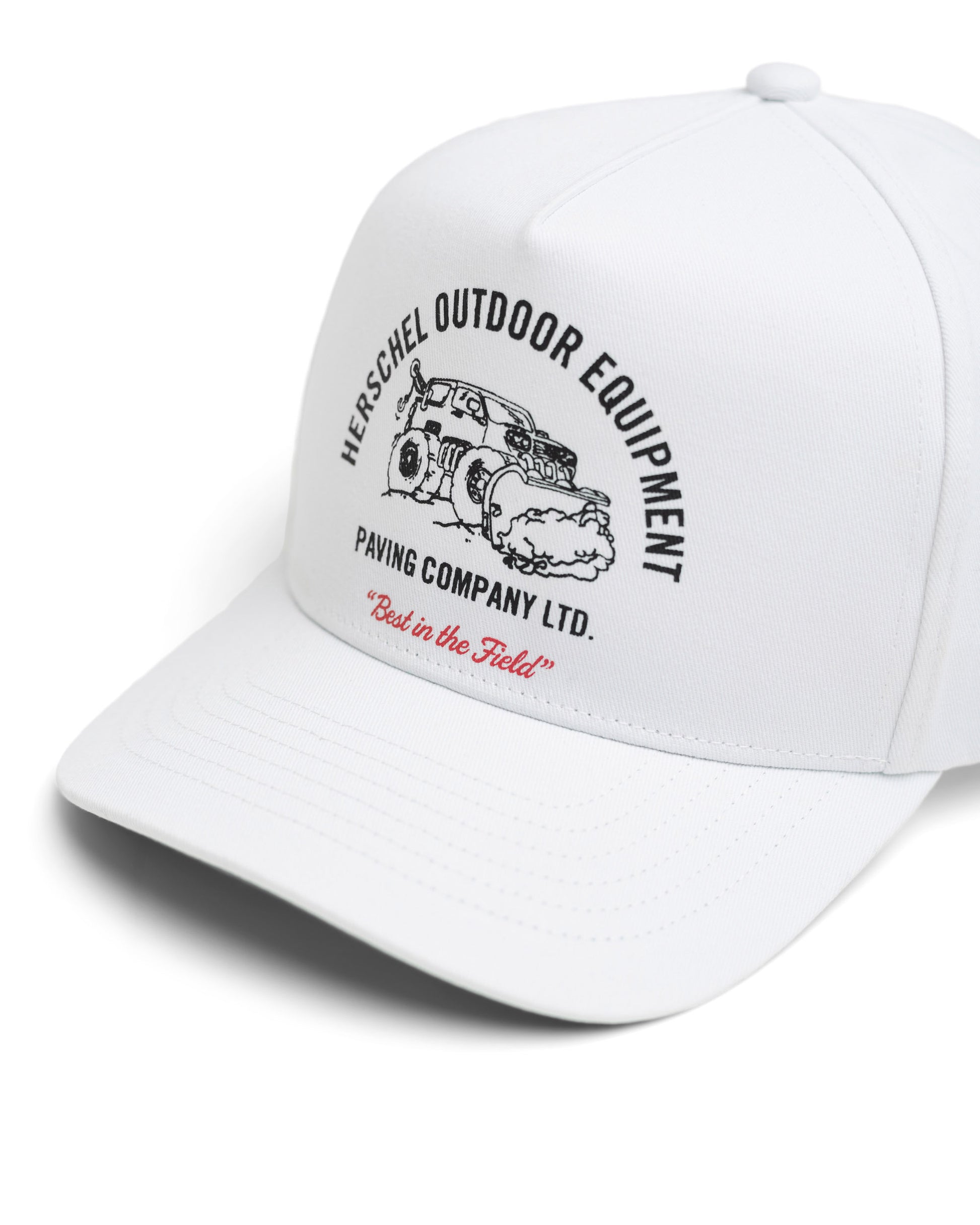 Whaler Tall Cotton Paving Hat