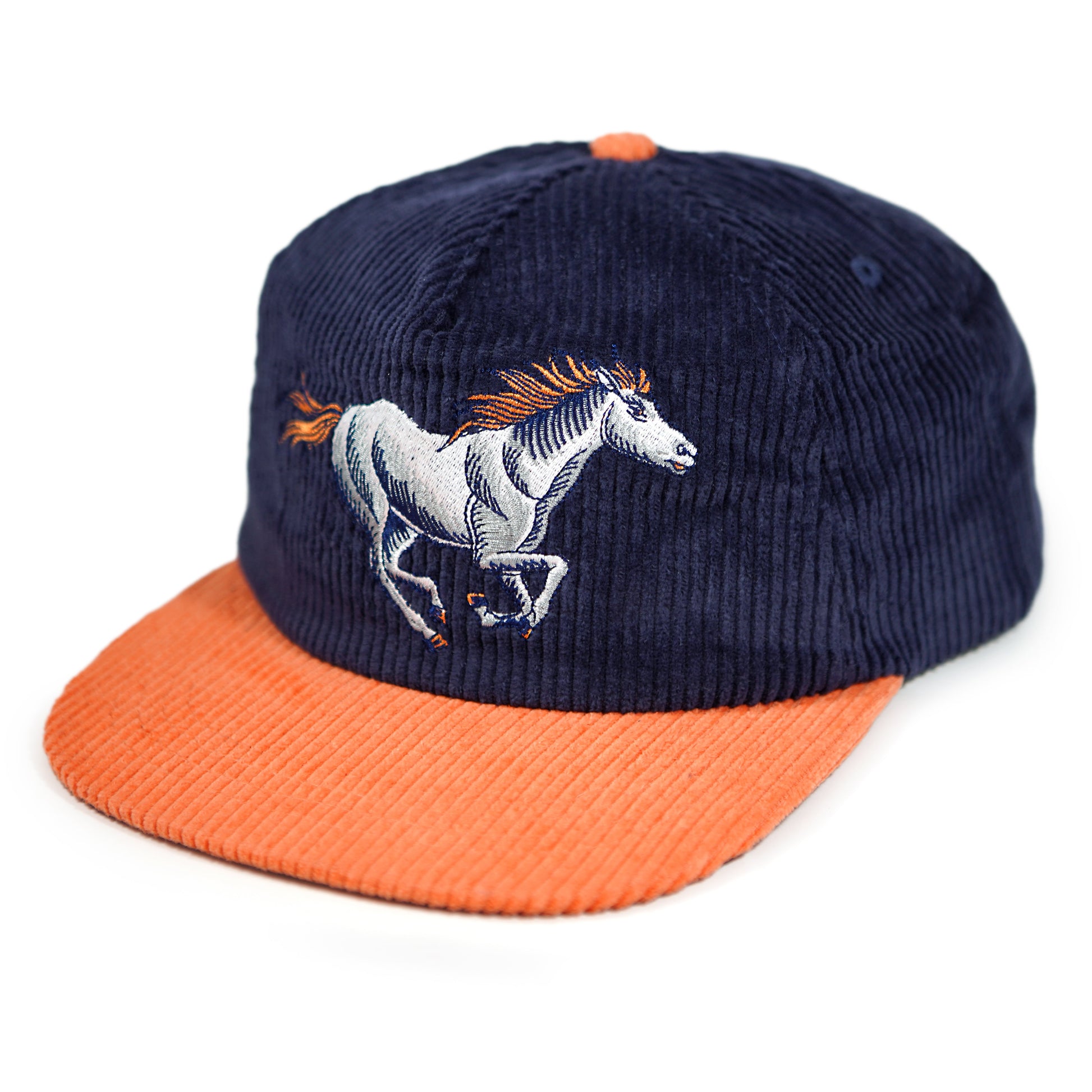 Chapeau en velours côtelé Wild Horse