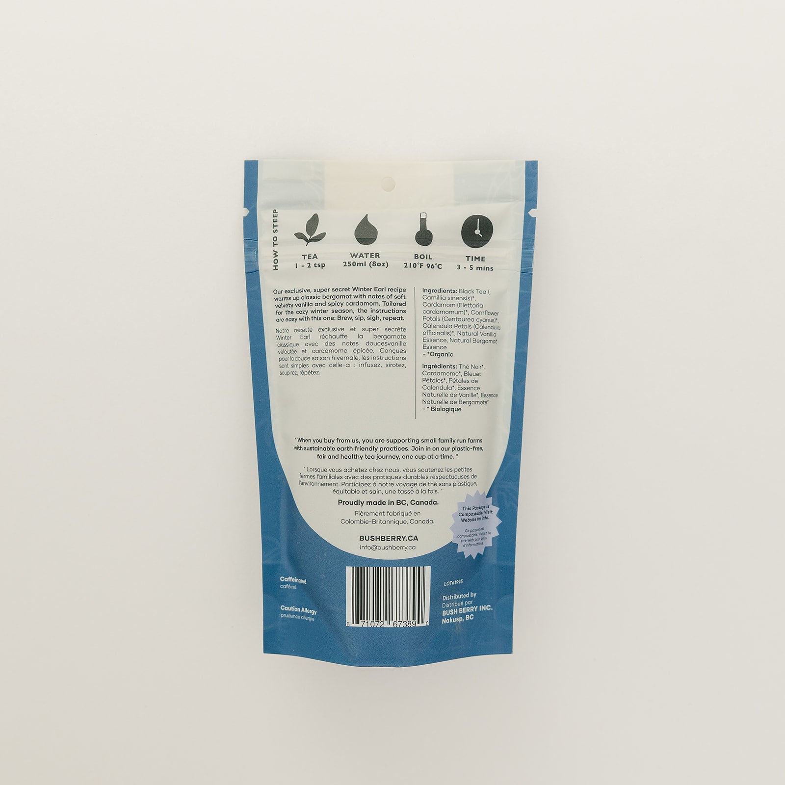 Organic Winter Earl Tea