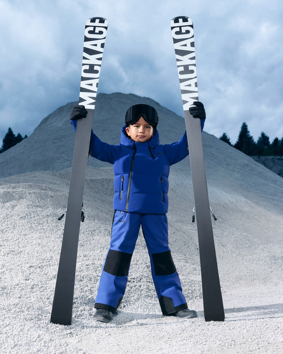 LELAND Veste de ski légère en duvet avec capuche pour enfant (8-14 ans)