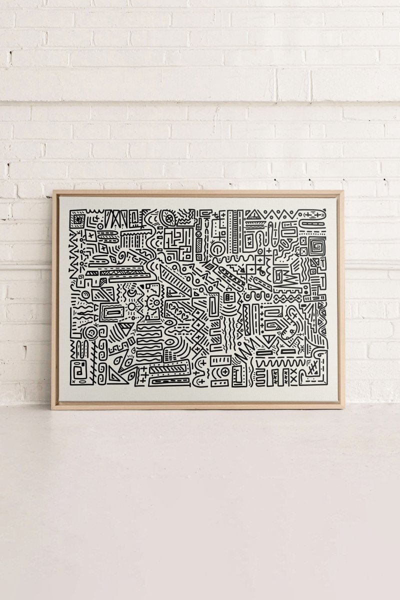 Aztec Canvas Print