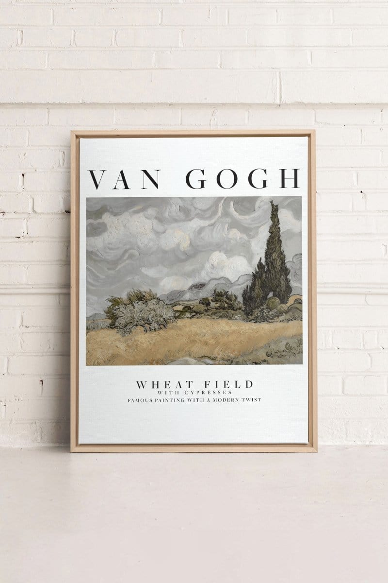 WHEATS FIELD, Stretched Canvas Artwork