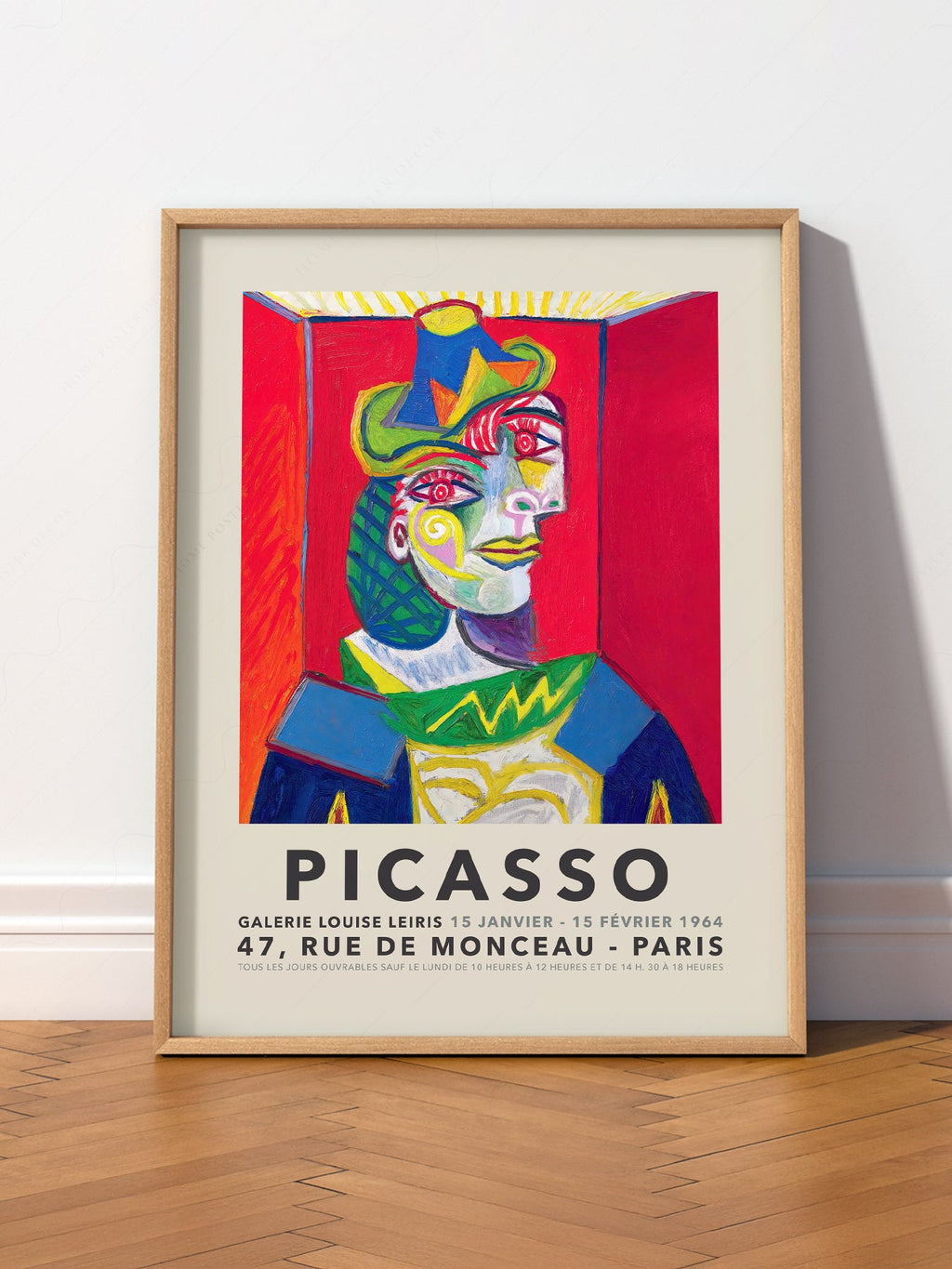 Pablo Picasso Buste de Femme 1938 Art Print – Cubist Wall Poster