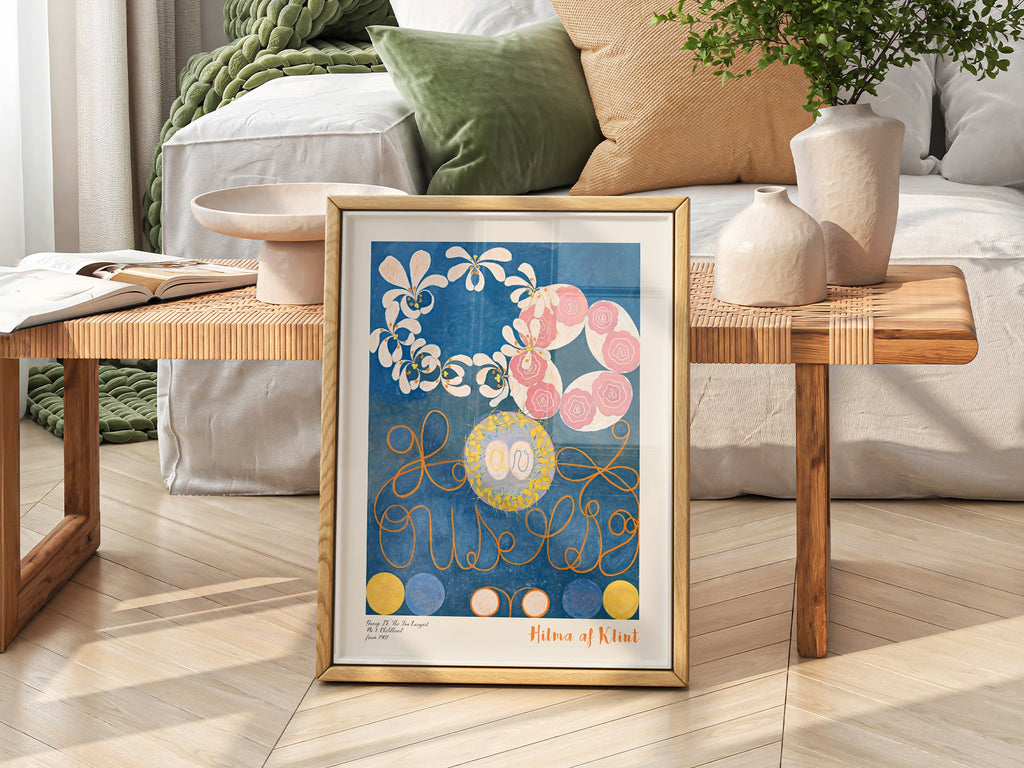Hilma af Klint The Ten Largest No. 1 Childhood Print – Abstract Wall Art