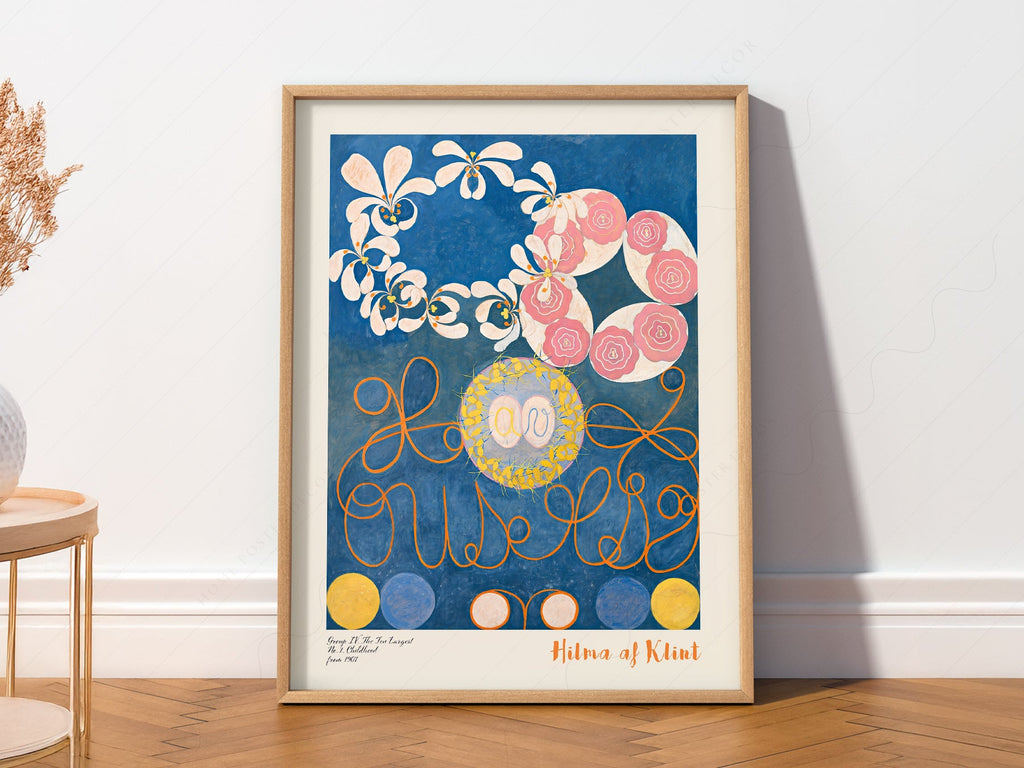Hilma af Klint The Ten Largest No. 1 Childhood Print – Abstract Wall Art