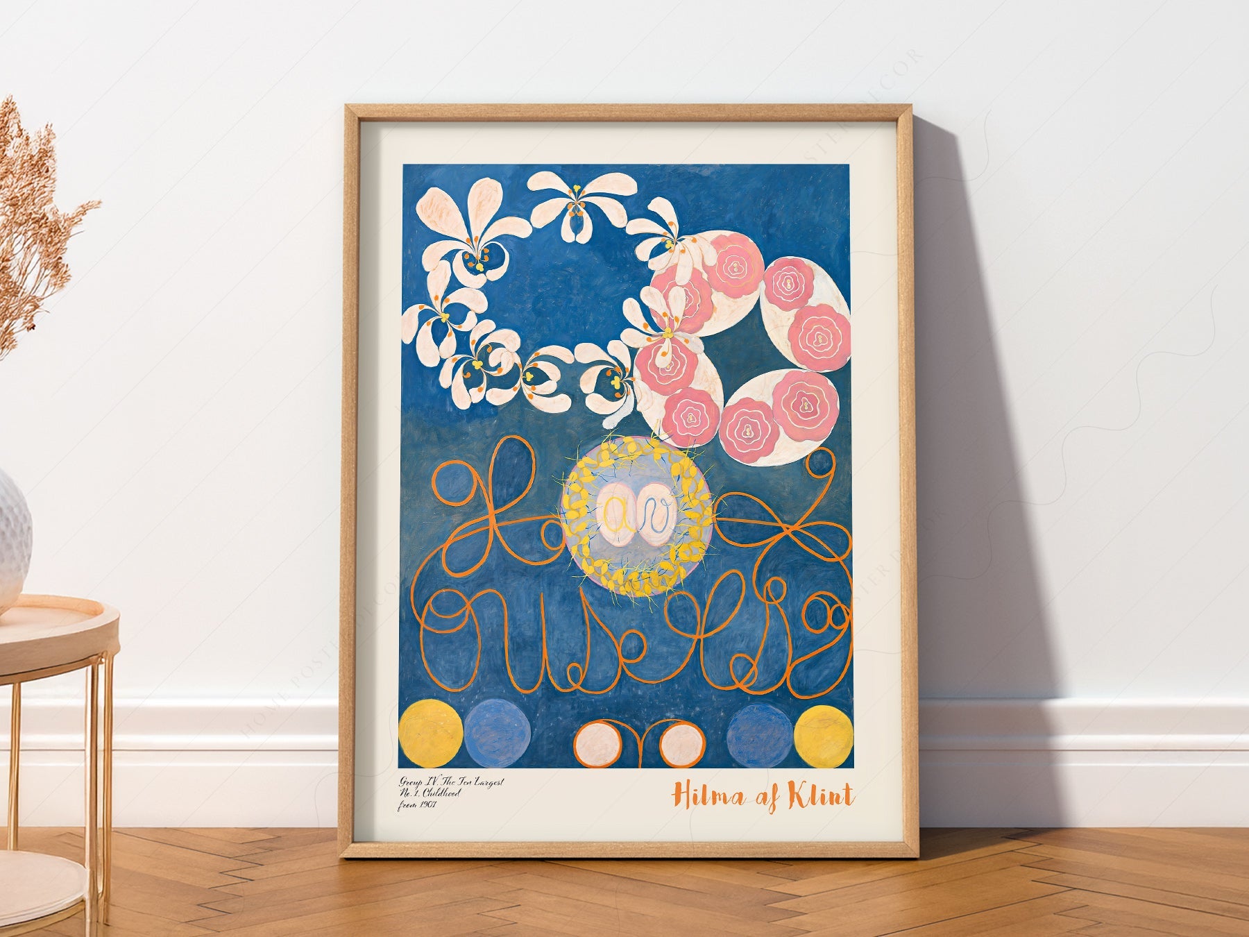 Hilma af Klint The Ten Largest No. 1 Childhood Print – Abstract Wall Art