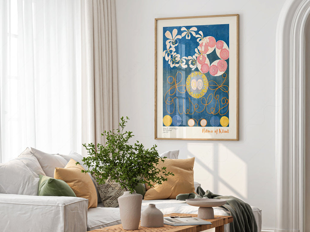 Hilma af Klint The Ten Largest No. 1 Childhood Print – Abstract Wall Art