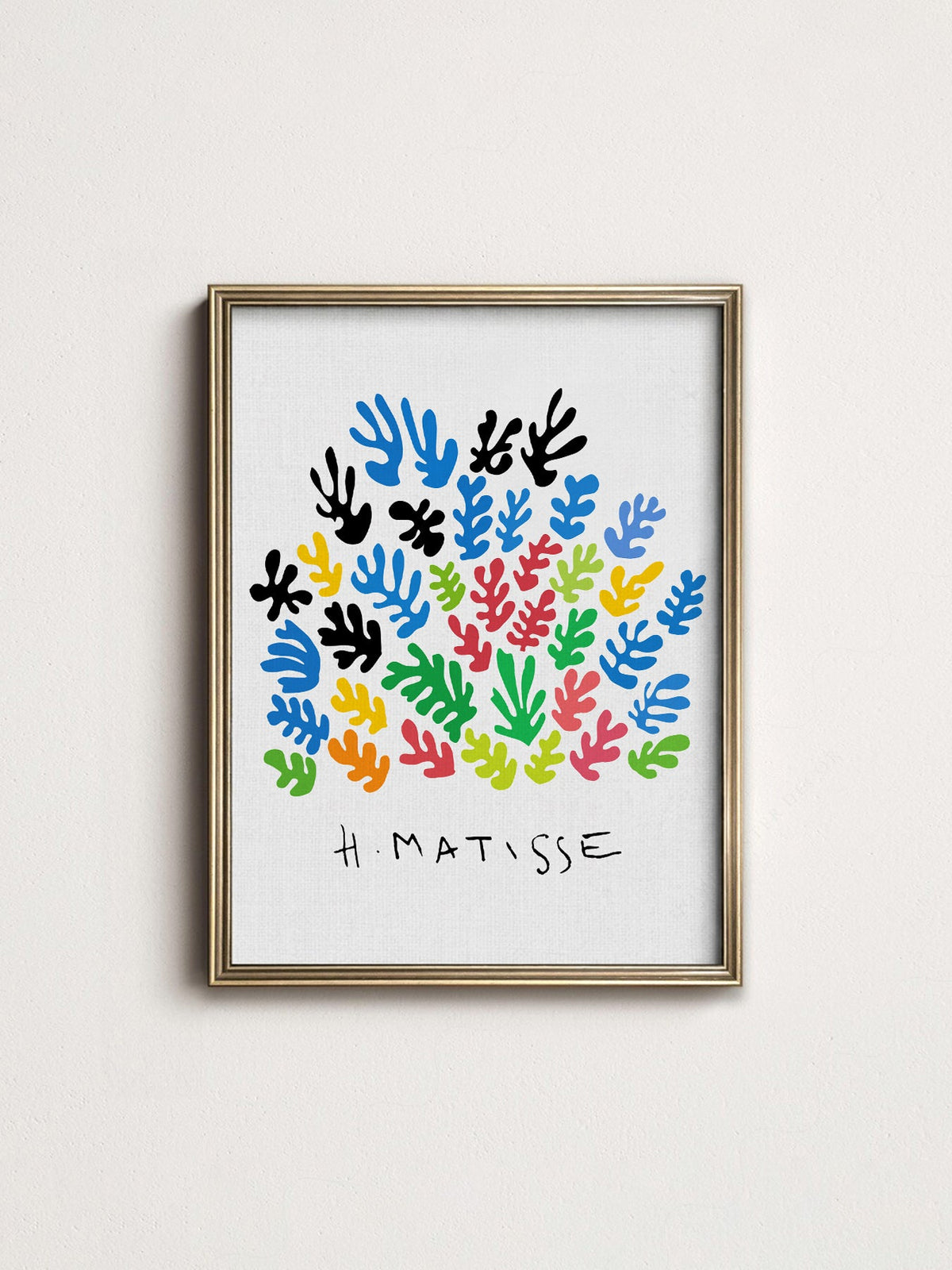 Henri Matisse La Gerbe Art Print – Colorful Mid-Century Wall Decor