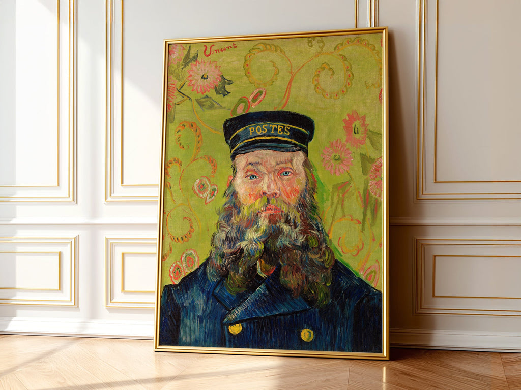 Vincent Van Gogh The Postman Joseph Roulin Art Print – Famous Painting Wall Art
