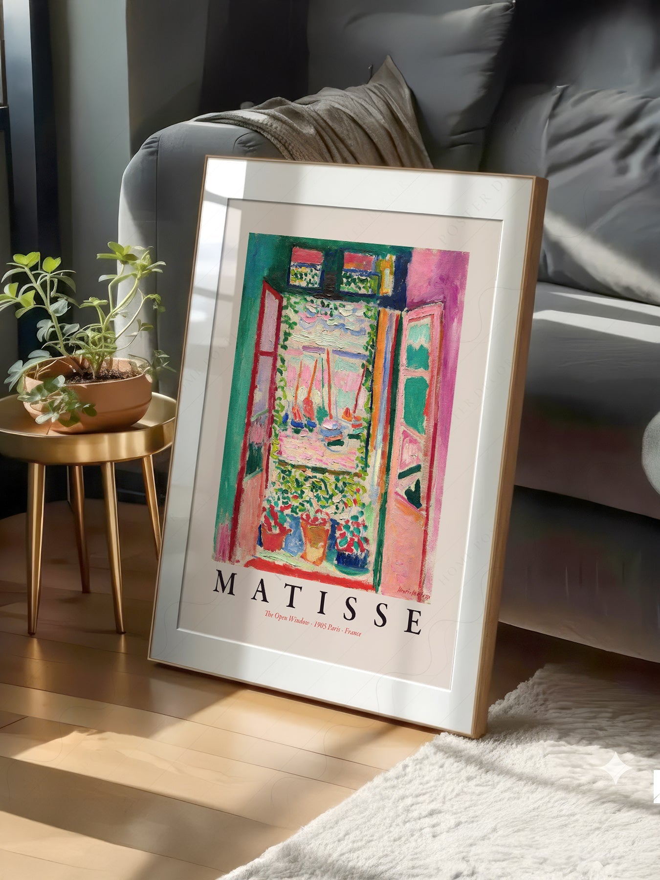Henri Matisse The Open Window Art Print – Museum Wall Art Poster